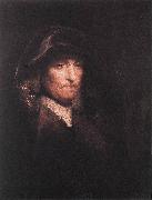 Rembrandt, An Old Woman: The Artist's Mother xsg